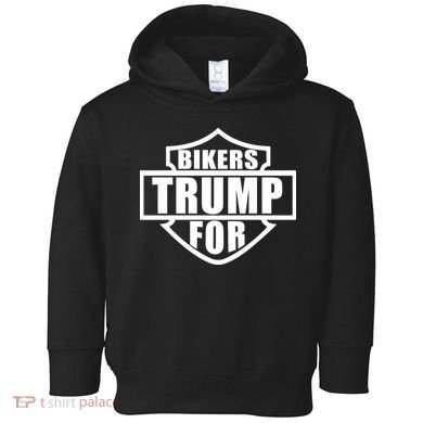 Bikers For Trump Toddler Hoodie