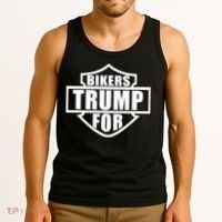 Bikers For Trump Tank Top thumb 3
