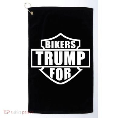 Bikers For Trump Golf Towel