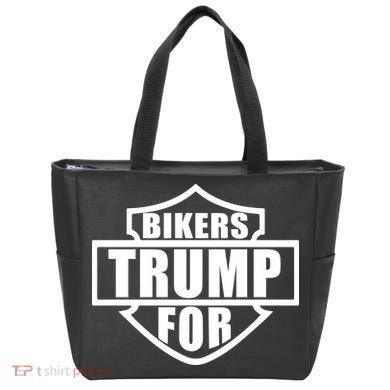 Bikers For Trump Tote Bag