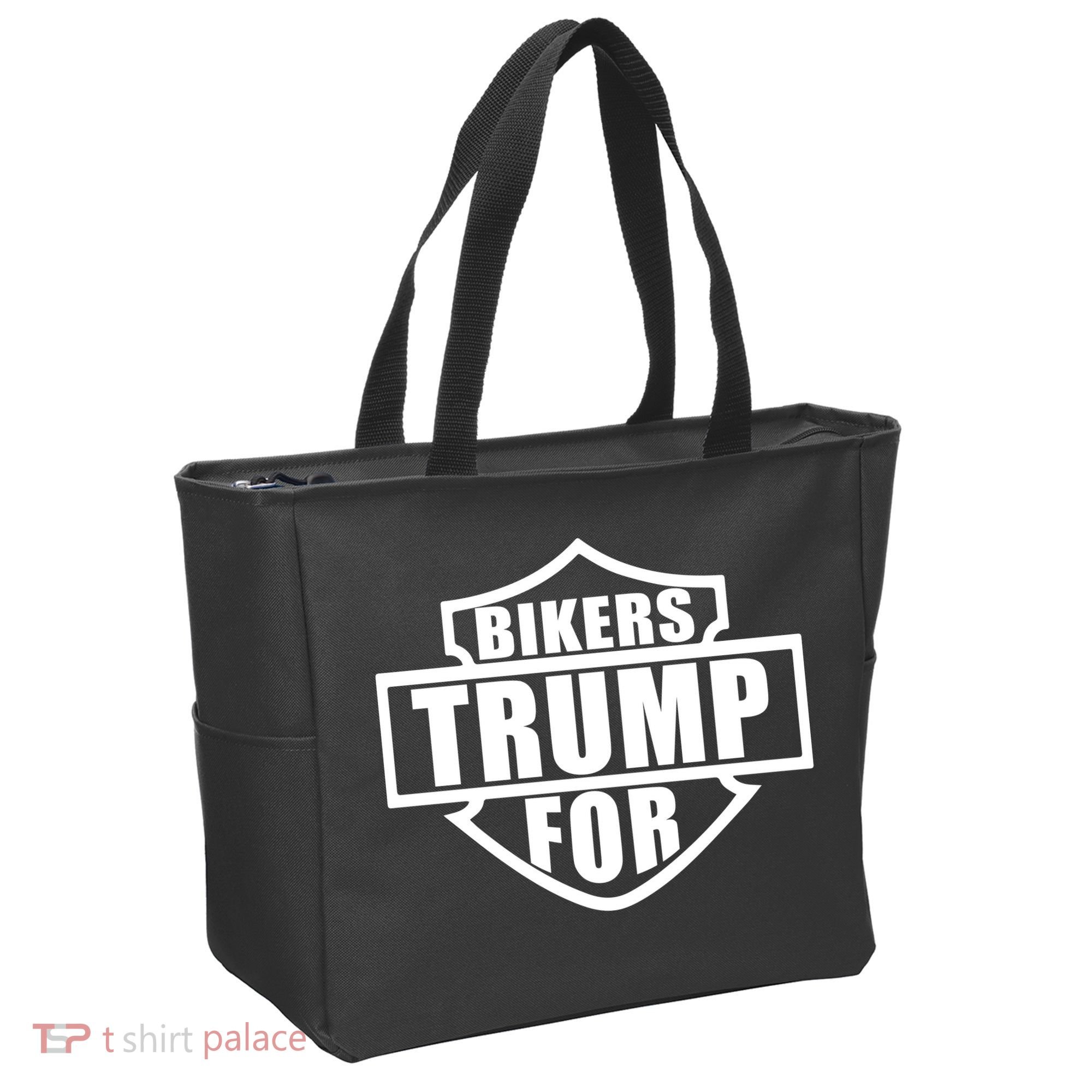 Bikers For Trump Tote Bag