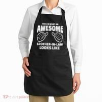 Brother In Law Gift Awesome Brother In Law Apron thumb 2