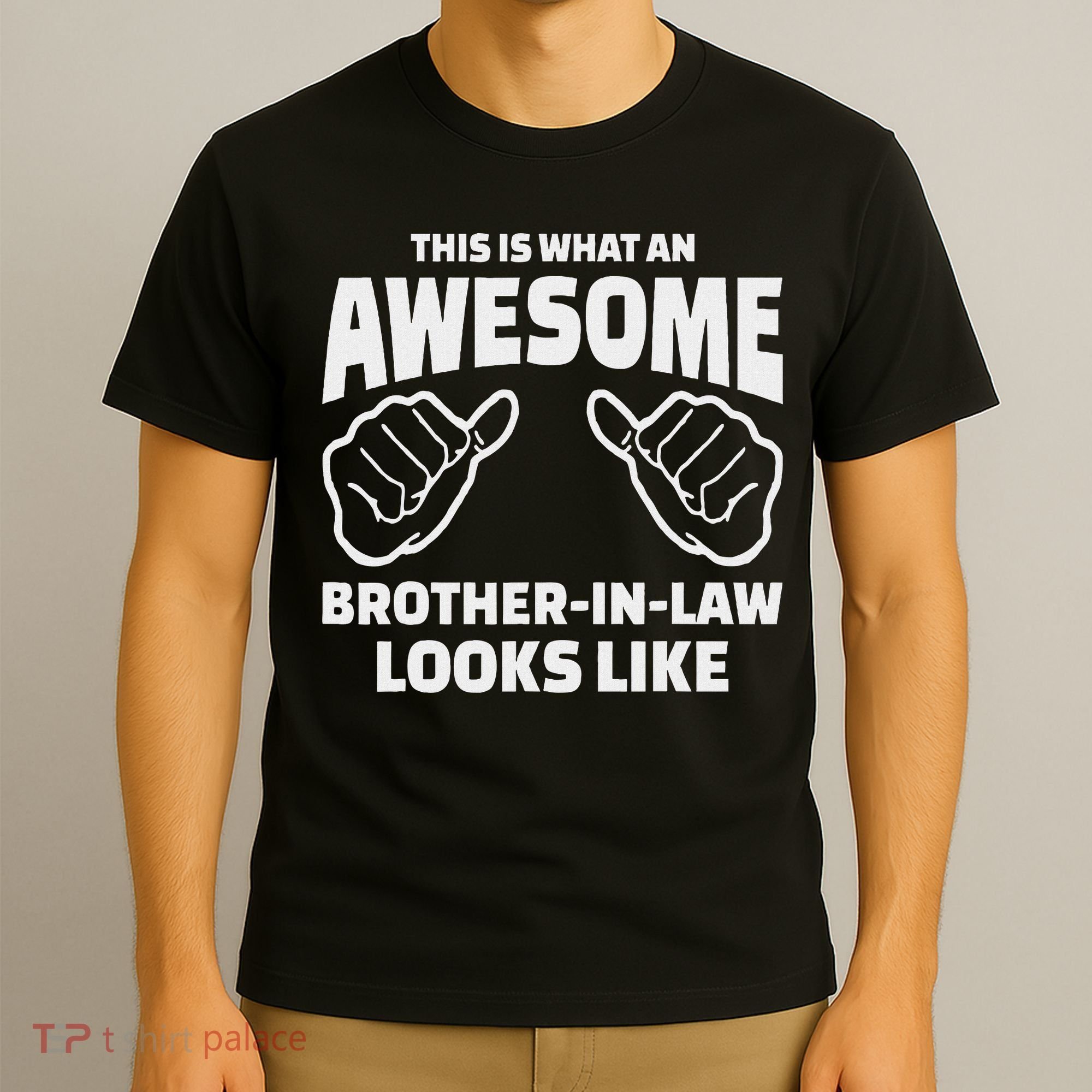 Brother In Law Gift Awesome Brother In Law T-Shirt