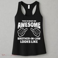Brother In Law Gift Awesome Brother In Law Women's Tank Top thumb 3
