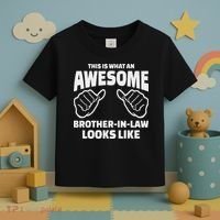Brother In Law Gift Awesome Brother In Law Toddler T-Shirt thumb 3