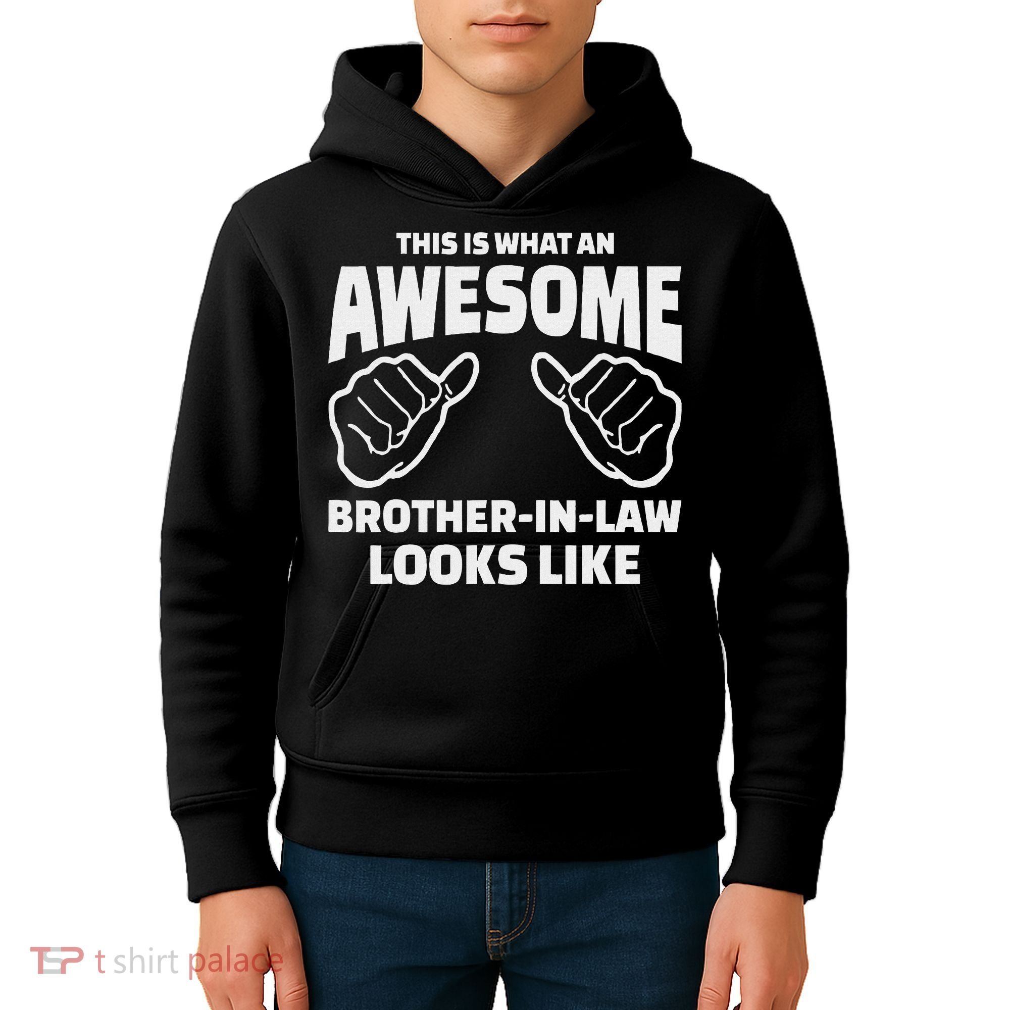 Brother In Law Gift Awesome Brother In Law Kids Hoodie