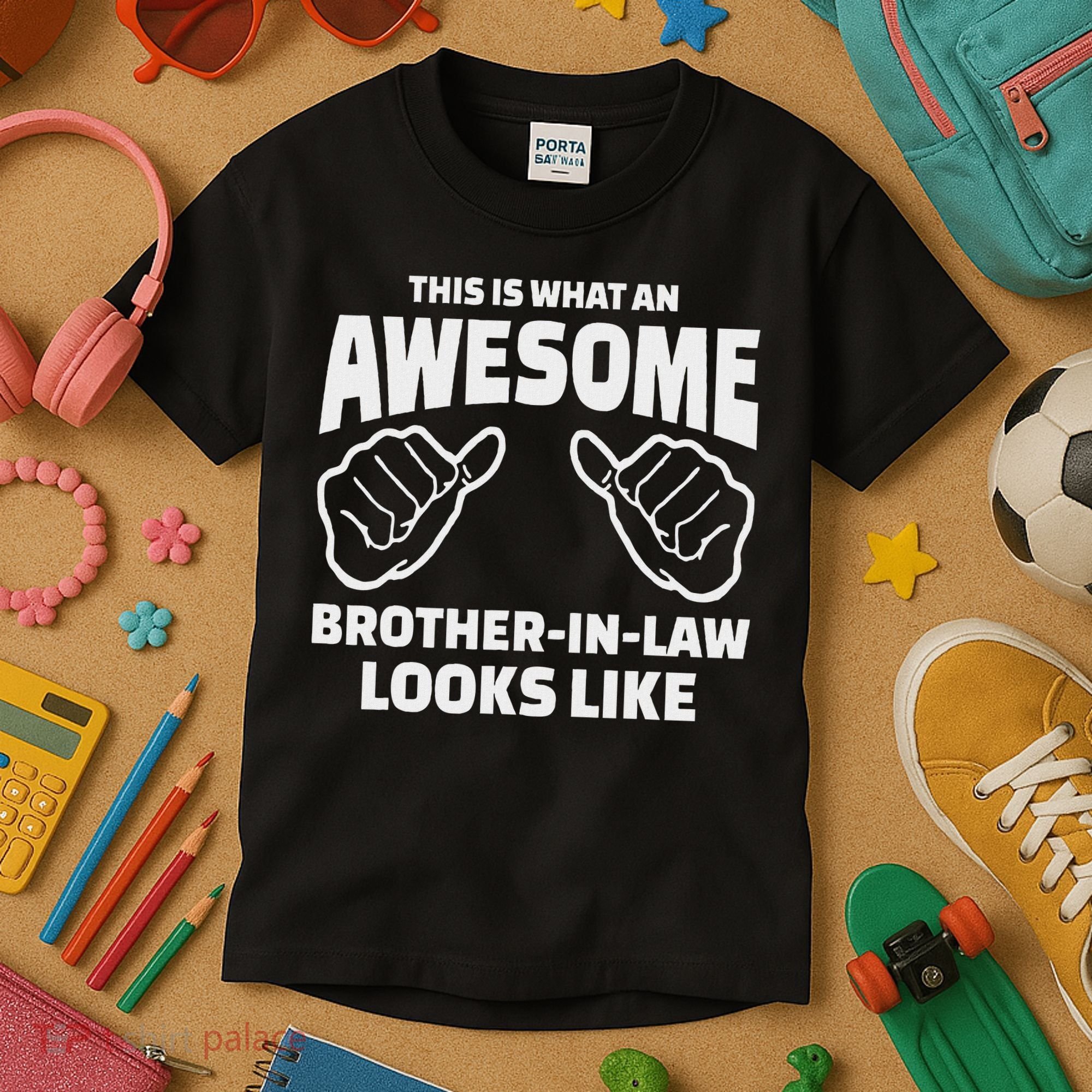 Brother In Law Gift Awesome Brother In Law Kids T-Shirt