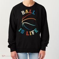 Ball Is Life Basketball Bball Lover Gift Women's Sweatshirt thumb 0