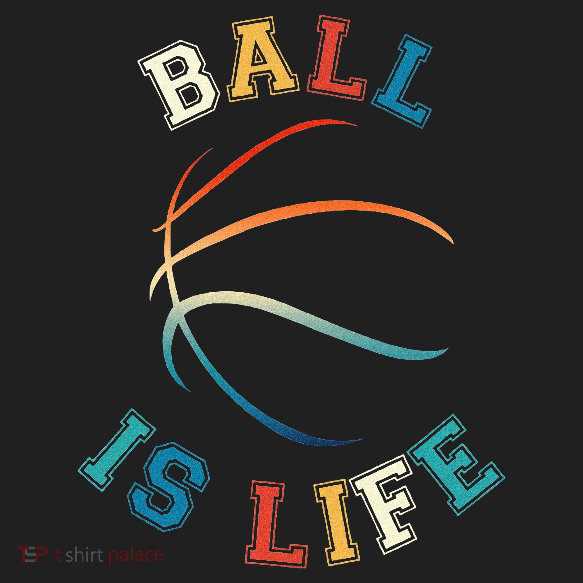 Ball Is Life Basketball Bball Lover Gift Women's Sweatshirt