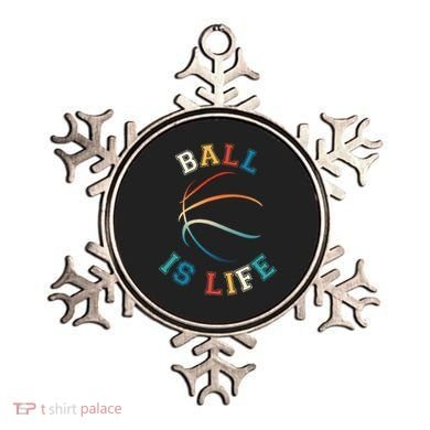 Ball Is Life Basketball Bball Lover Gift Ornament