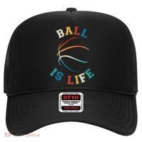 Ball Is Life Basketball Bball Lover Gift Hat thumb 0