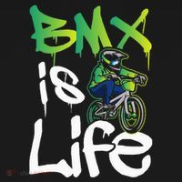 Bmx Is Life Cyclist Road Racing Freestyle Bike Rider Women's Hoodie thumb 2