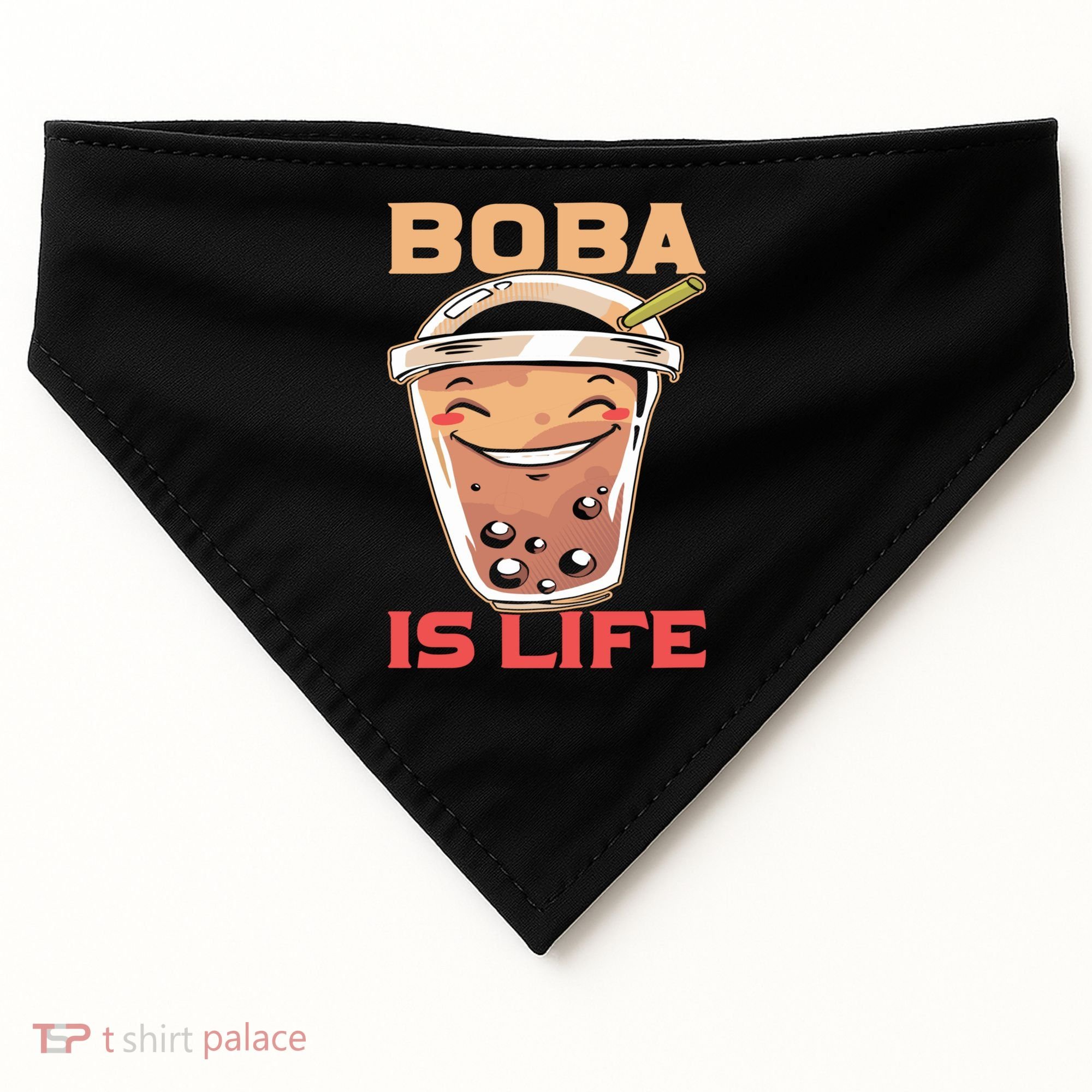 Boba Is Life I Boba USA-Made Doggie Bandana