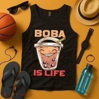 Boba Is Life I Boba Tank Top thumb 4