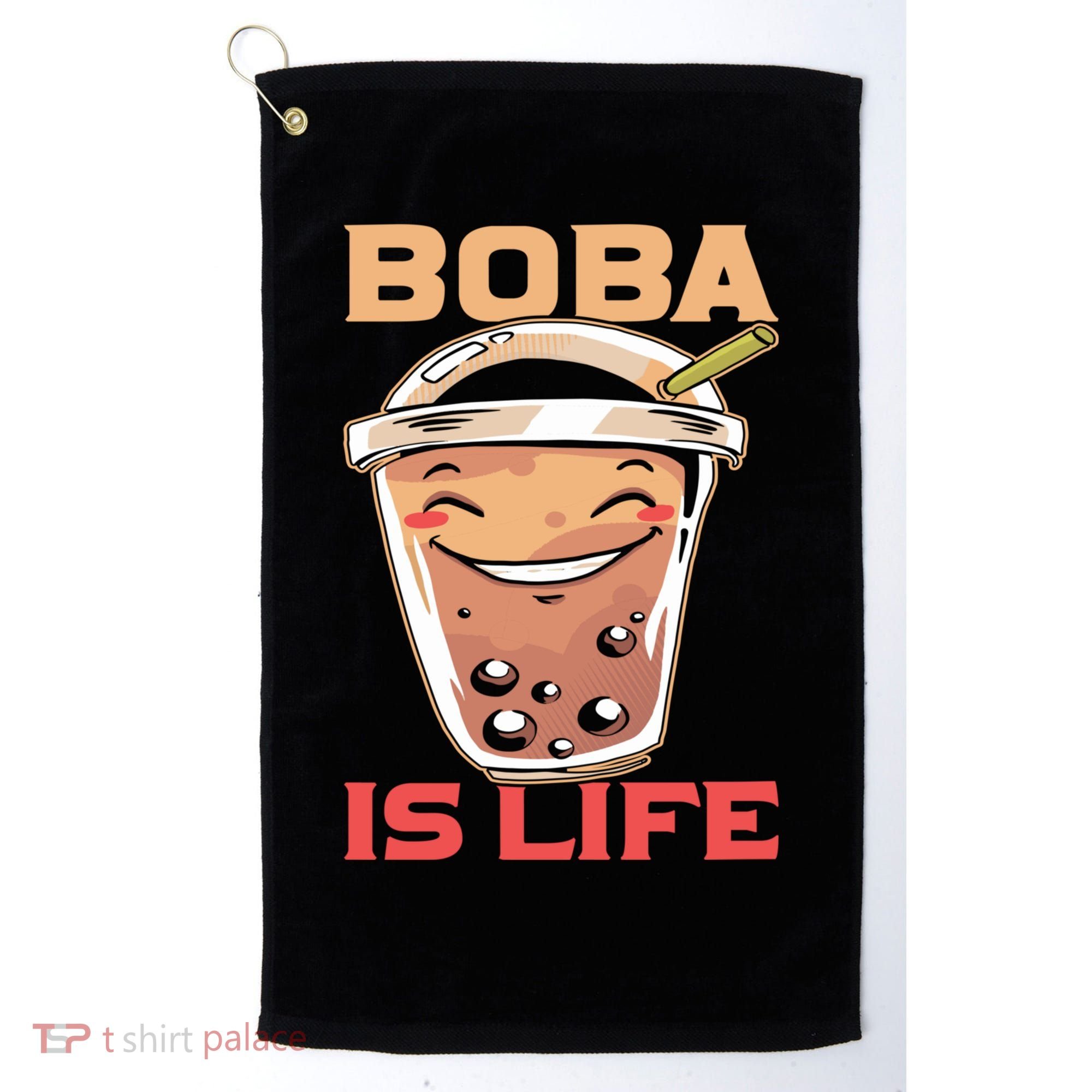 Boba Is Life I Boba Golf Towel