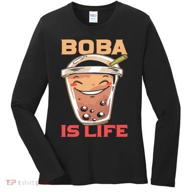 Boba Is Life I Boba Women's Long Sleeve Shirt