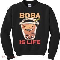 Boba Is Life I Boba Kids Sweatshirt thumb 0