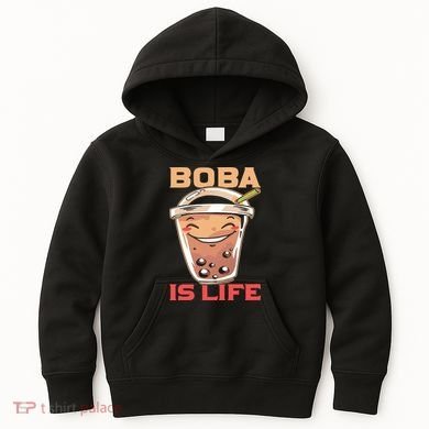 Boba Is Life I Boba Kids Hoodie