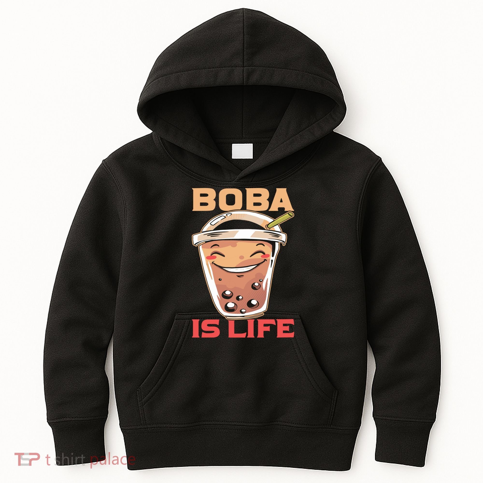 Boba Is Life I Boba Kids Hoodie