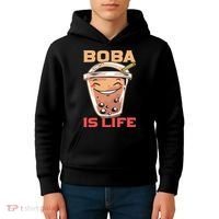 Boba Is Life I Boba Kids Hoodie thumb 4