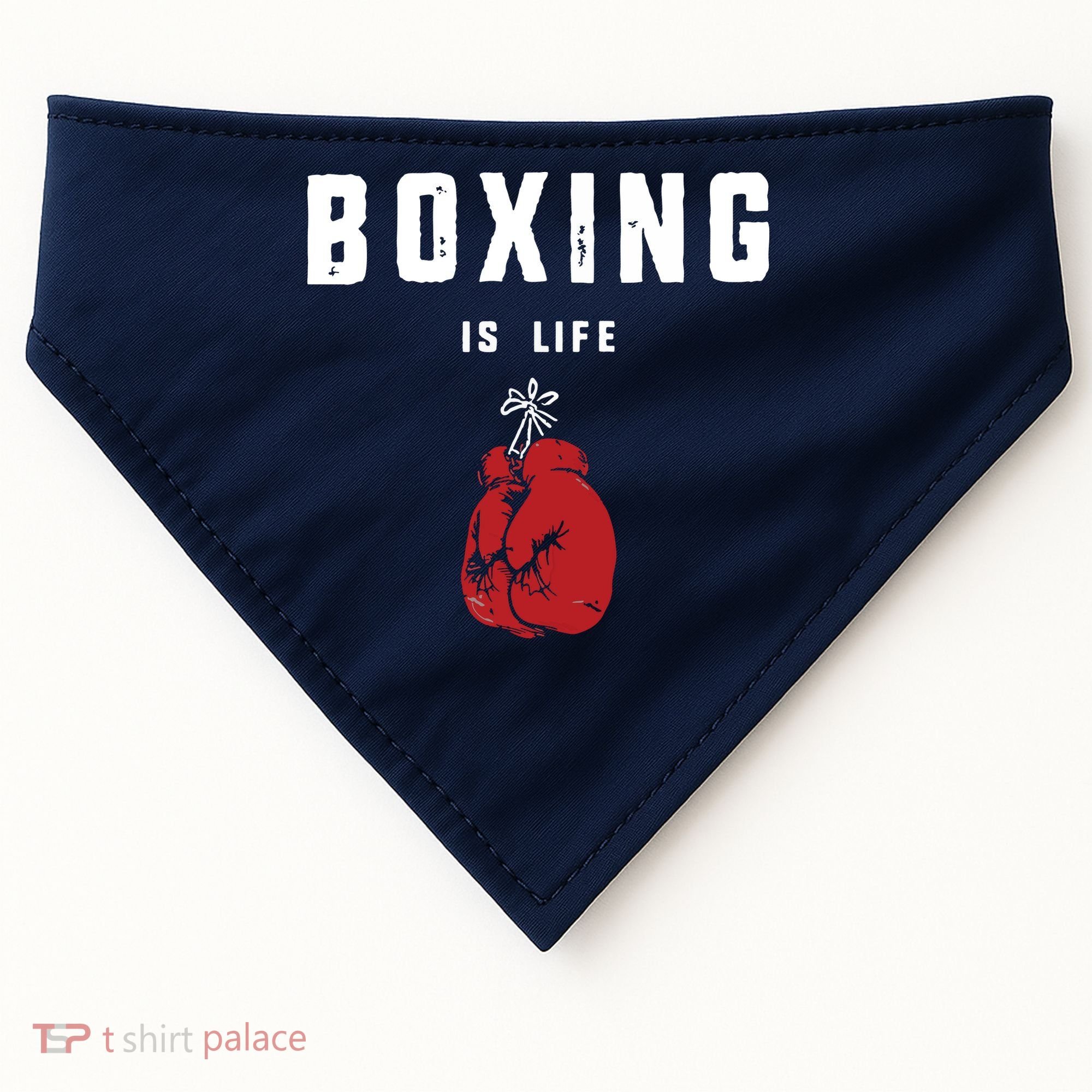 Boxing Is Life USA-Made Doggie Bandana
