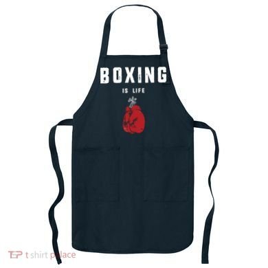 Boxing Is Life Apron