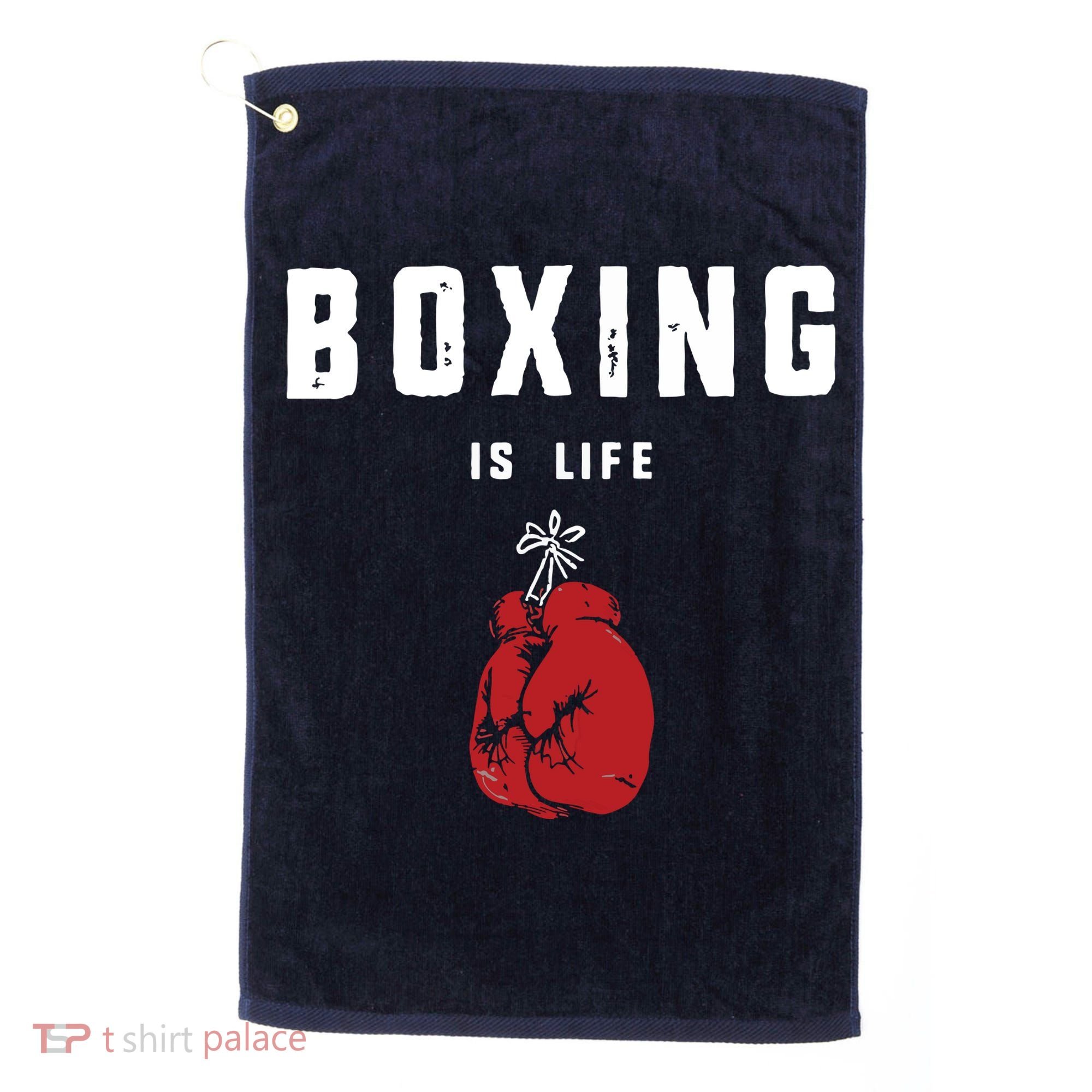 Boxing Is Life Golf Towel