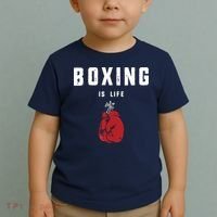 Boxing Is Life Toddler T-Shirt thumb 2