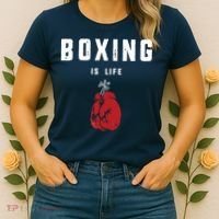 Boxing Is Life Women's T-Shirt thumb 2