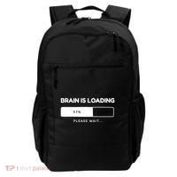 Brain Is Loading Please Wait Funny Backpack thumb 0