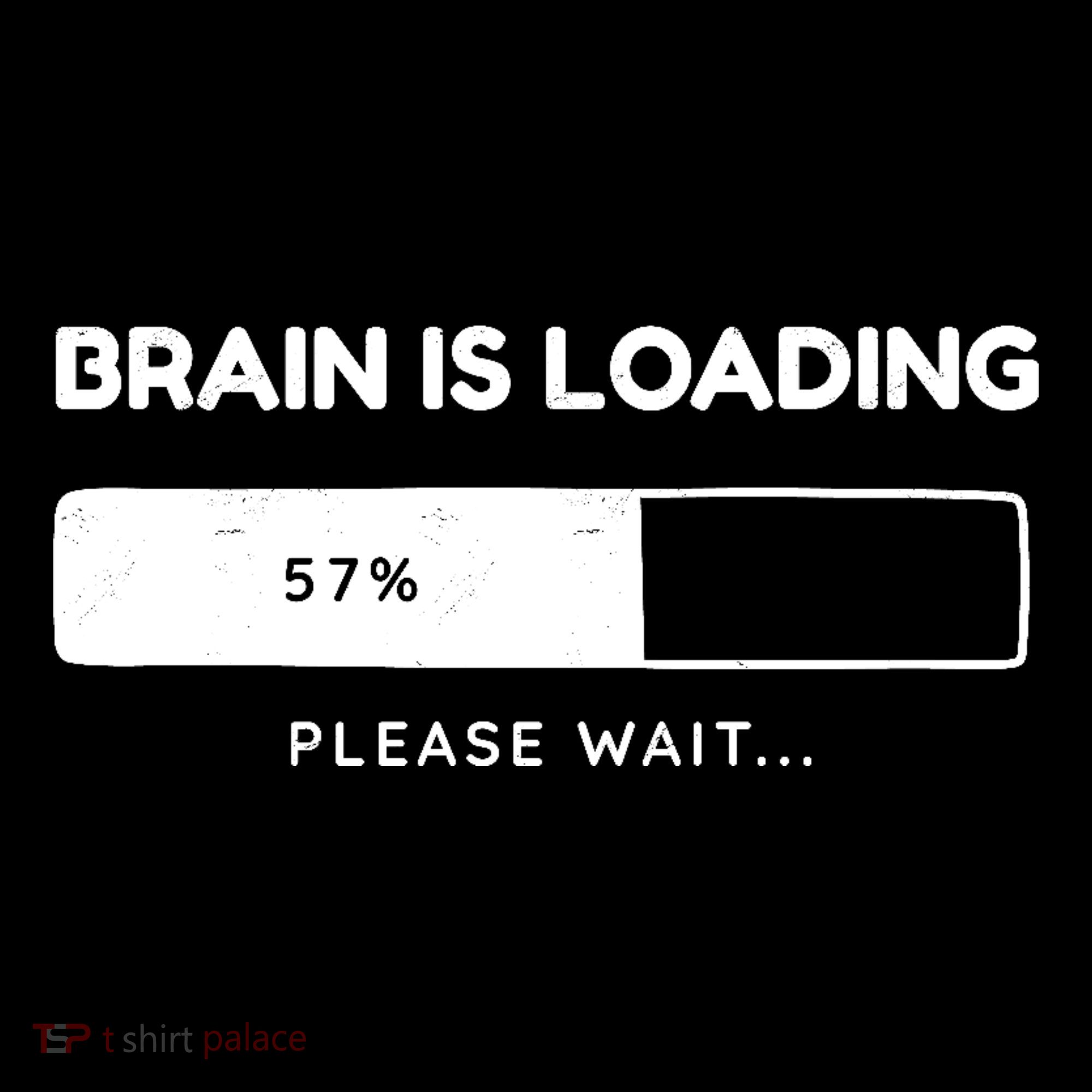 Brain Is Loading Please Wait Funny Coaster