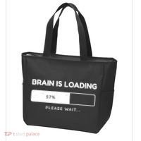Brain Is Loading Please Wait Funny Tote Bag thumb 3