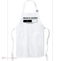 Brain Is Loading Please Wait Funny Apron thumb 0