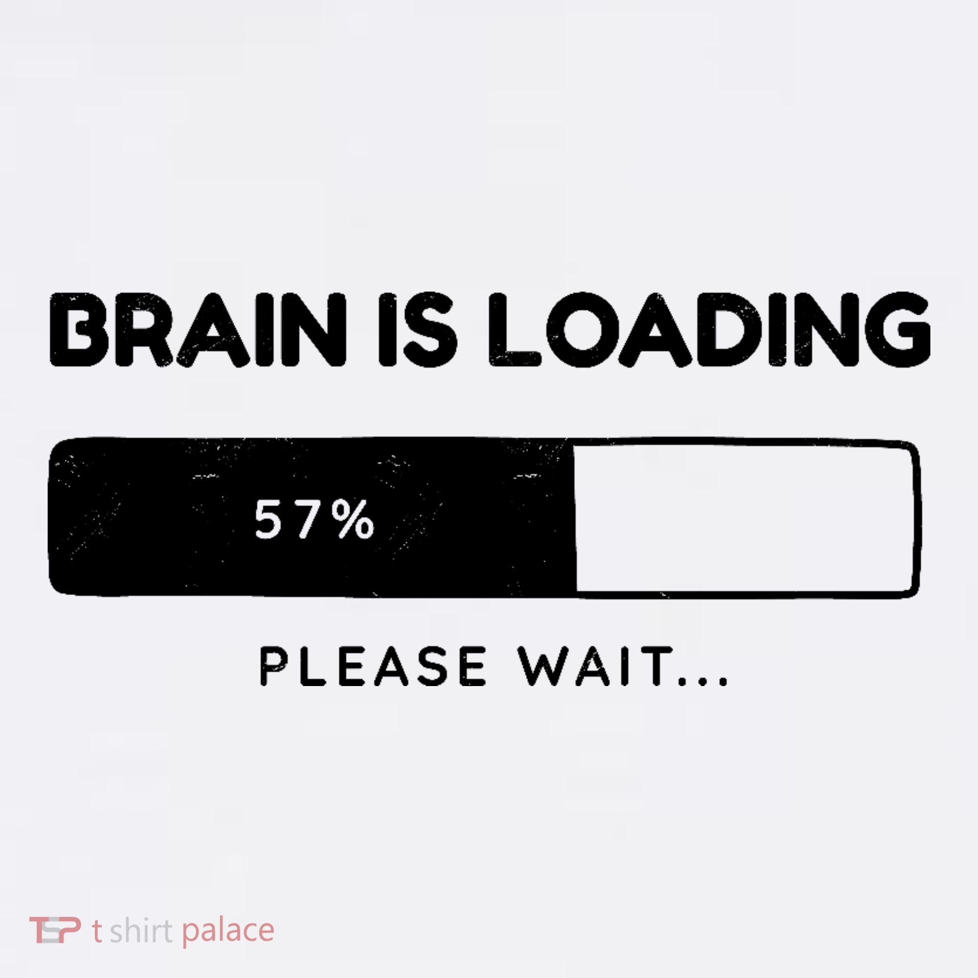 Brain Is Loading Please Wait Funny Women's Hoodie