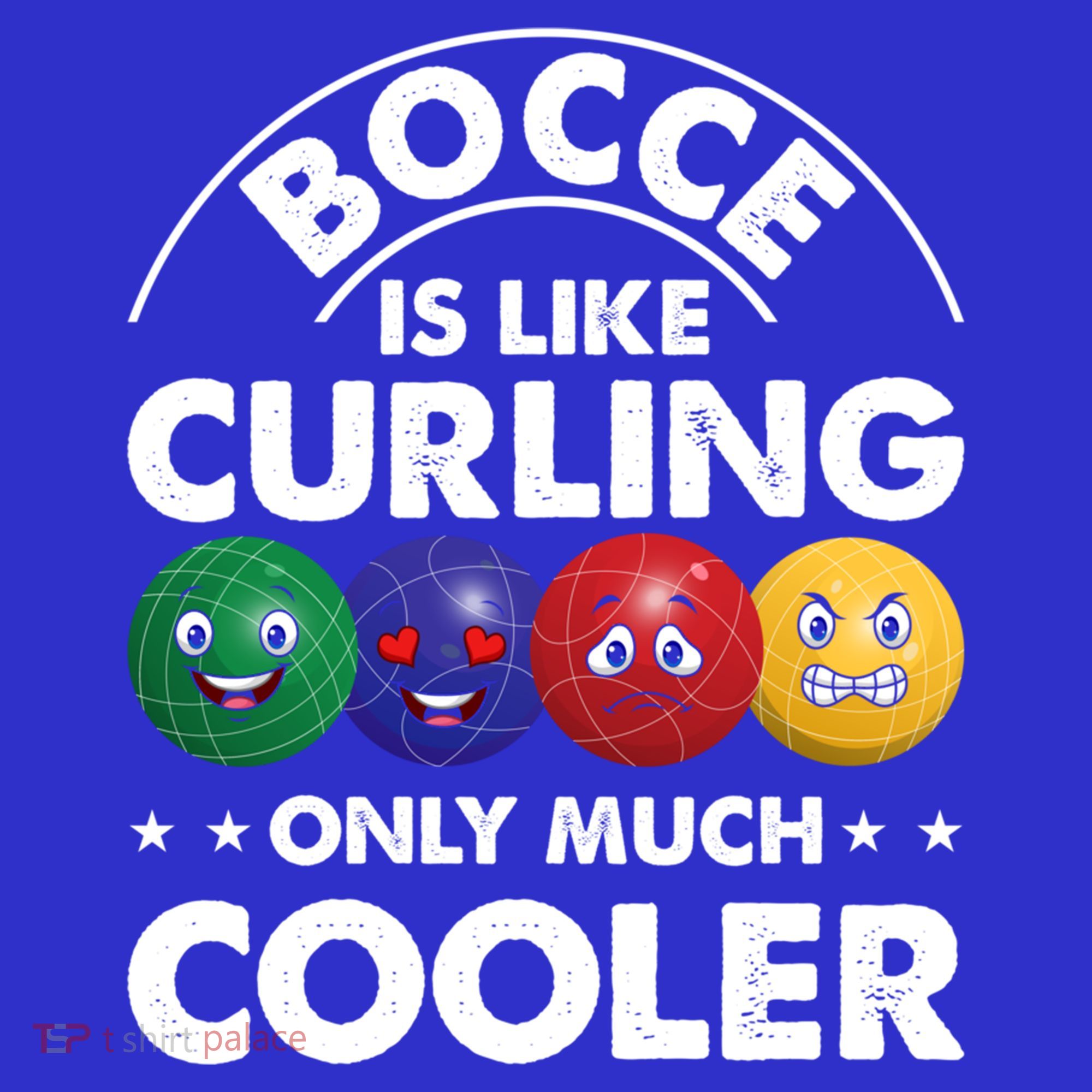 Bocce Is Like Curling Only Much Cooler Bocce Ball Player Gift Kids Sweatshirt