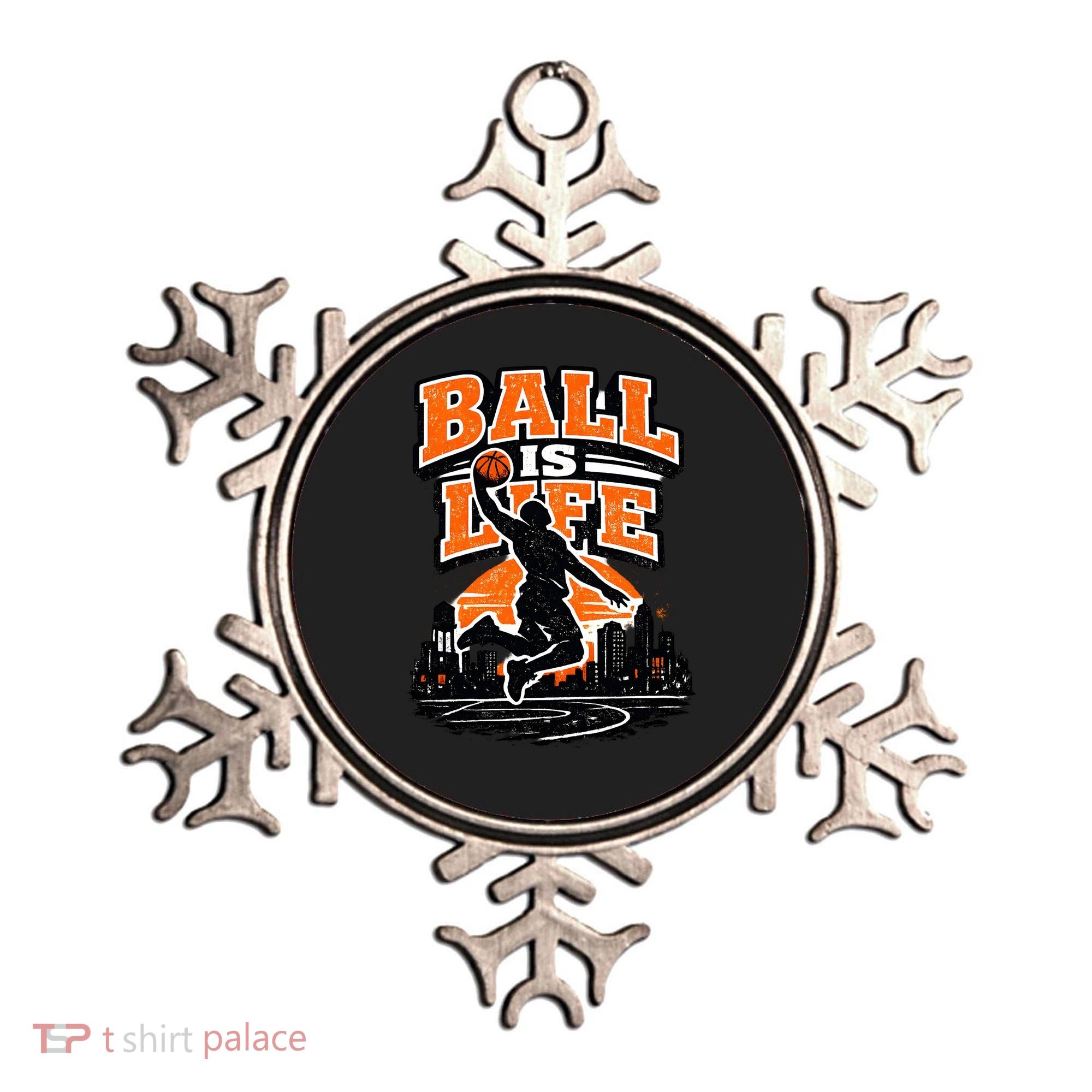 Basketball Is Life Ornament