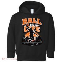 Basketball Is Life Toddler Hoodie thumb 0