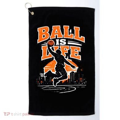Basketball Is Life Golf Towel