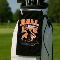 Basketball Is Life Golf Towel thumb 2