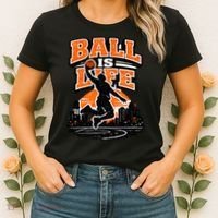 Basketball Is Life Women's T-Shirt thumb 2