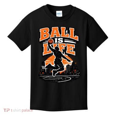 Basketball Is Life Kids T-Shirt