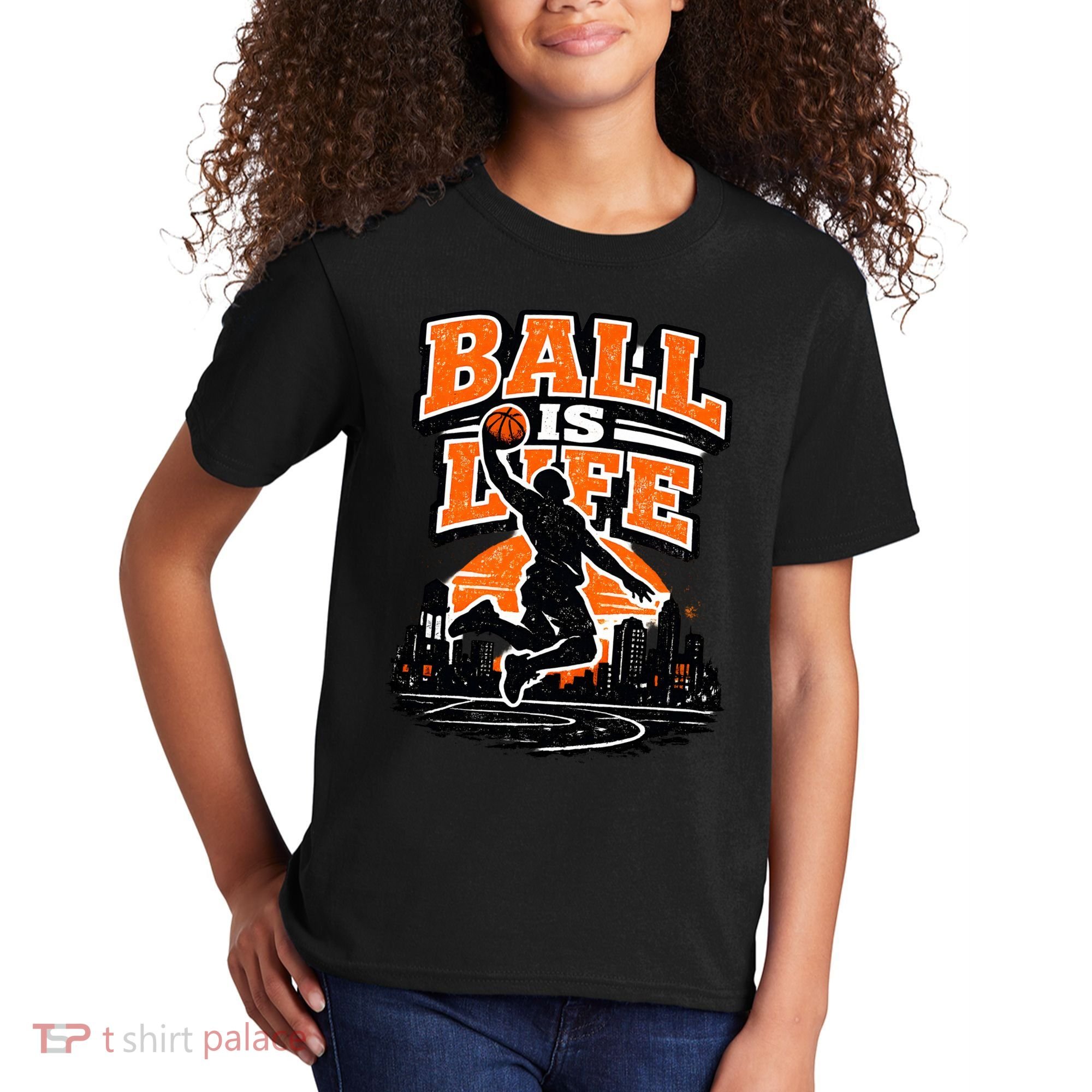 Basketball Is Life Kids T-Shirt