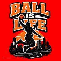 Basketball Is Life Santa Hat thumb 1