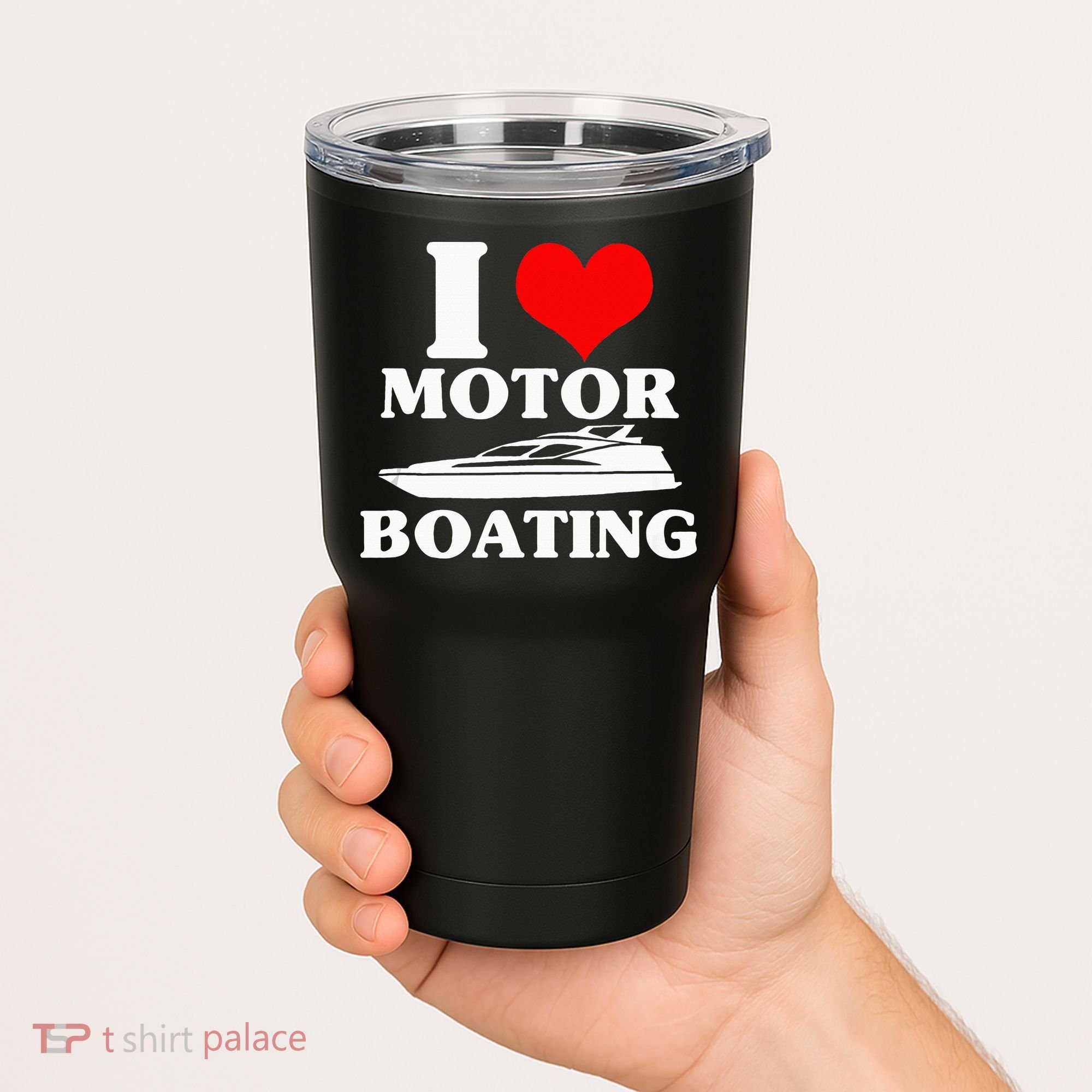 Boater I Love Motor Boating Funny Boating Tumbler