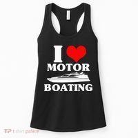 Boater I Love Motor Boating Funny Boating Women's Tank Top thumb 0