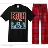 Bruh ItS My 100th Day Of School Boys Pajama Set thumb 0