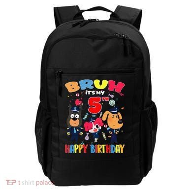 Bruh Its My 5th Birthday Sheriff Party Gift for Backpack