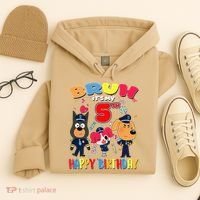 Bruh Its My 5th Birthday Sheriff Party Gift for Hoodie thumb 4