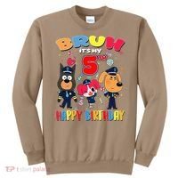 Bruh Its My 5th Birthday Sheriff Party Gift for Sweatshirt thumb 0