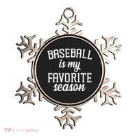Baseball Is My Favorite Season Ornament thumb 0